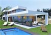 Grote foto new design villa views mountain and valley. huizen en kamers nieuw europa