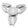 Falcon Tri Fidget Hand Spinner Anti Stress Draaier Toy Zilve