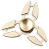 Falcon Tri Fidget Hand Spinner Anti Stress Draaier Toy Goud