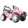 Grote foto jeep wrangler look 4x4 jeep 12v roze kinderen en baby los speelgoed