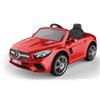 Mercedes SL500 12v Metallic rood 2.4GHz leer & Bluetooth