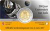 Belgie 2 Euro 2017 Coincard Luik Nederlands