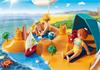Grote foto playmobil family fun 9425 familie aan het strand kinderen en baby duplo en lego
