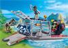 Playmobil Dinos 9433 Luchtkussenboot met dinokooi