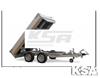 Eduard Achterwaartse Kipper310 x 180, 2700 kg aanhangwagen k