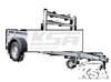 Twins TA09H grijs multiplex225 x 132 x 40, 750 kg open aanha