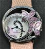 Bijou Montre - Stainless steel with Ruby, Blue Sapphire and