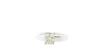 Witgouden solitair ring met 0.95crt. diamant 18 krt* nieuw