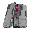 iPhone 11 Pro - Robotic Armor Case Cover Cas TPU Hoesje Grij