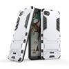iPhone 7 - Robotic Armor Case Cover Cas TPU Hoesje Wit + Kic