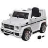 Grote foto vidaxl elektrische auto mercedes benz g65 suv 2 motors wit kinderen en baby speelgoed voor jongens