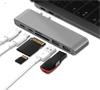 USB-C USB C adapter hub macbok pro air 2.0 3.0 MicroSD *6 po
