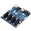 PCI-E to PCI-E Converter Card 1 to 4 1 X Express Card with 4