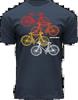 Fox Originals Amsterdam 4-color bikes Unisex Tshirt Maat XXL