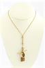 Antieke gouden horloge ketting