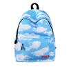 Cloud Pattern Print Reizen Rugzak School Schouders Bag voor