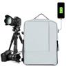 PVC Multifunctionele Travel Camera Rugzak met USB opladen in