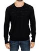 Karl Lagerfeld Black crewneck pullover sweater XL