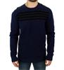 Costume National Blue striped sweater pullover IT54 | XXL