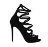 Dolce & Gabbana Dolce & Gabbana Black  Suede Ankle Strap Hee
