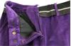Grote foto dolce gabbana purple cotton corduroys jeans it38 xs kleding dames spijkerbroeken en jeans