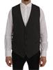 Dolce & Gabbana Brown STAFF Cotton Rayon Vest IT56 | XXL