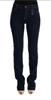 Costume National Blue Cotton Bootcut Flared Jeans W25