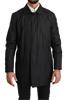 Dolce & Gabbana Black Logo Mens Coat Windbreaker Jacket IT48