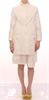 Licia Florio White Viscose Button Front Jacket Coat Trench I