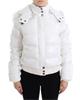 Cavalli White puffer jacket/vest IT42|M