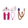 Prinses 9-delig accessoireset - felroze