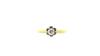 Gouden solitair ring met diamant 14 krt  €812.5