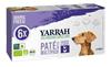 Yarrah Dog Alu Pate Multipack Chicken / Turkey 6X150 GR