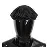 Dolce & Gabbana Black Polka Dot Cotton Stretch Newsboy Hat 5