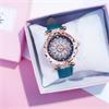 Starry Sky Horloge Dames - Luxe Anoloog Kwarts Uurwerk voor