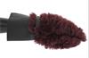 Dolce & Gabbana Black Leather Bordeaux Shearling Gloves 9,5|