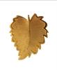 Dolce & Gabbana Gold Plated Brass Leaf Brooch