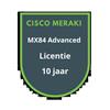 Cisco Meraki MX84 Advanced Security Licentie 10 jaar