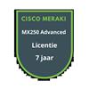 Cisco Meraki MX250 Advanced Security Licentie 7 jaar