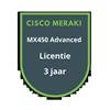 Cisco Meraki MX450 Advanced Security Licentie 3 jaar