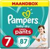 Pampers Baby Dry Pants - Maat 7 - Maandbox - 87 luierbroekje