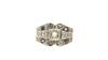 Gouden art deco ring met roosdiamant 14 krt