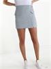 Baby Blue Cotton Skirt — S