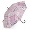 paraplu Peppa Pig junior 48 cm lila/roze