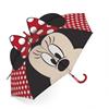 paraplu Minnie Mouse 69 cm polyester rood/zwart