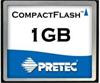 1GB Pretec Compact Flash Card 120X