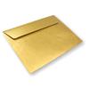 Gekleurde papieren envelop goud 130 x 130