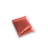 Folie envelop Rood transparant 164x110mm A6/C6
