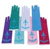 Prinsessen handschoenen - roze, blauw, paars, groen