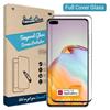 Just in Case Full Cover Tempered Glass Huawei P40 (Black)
